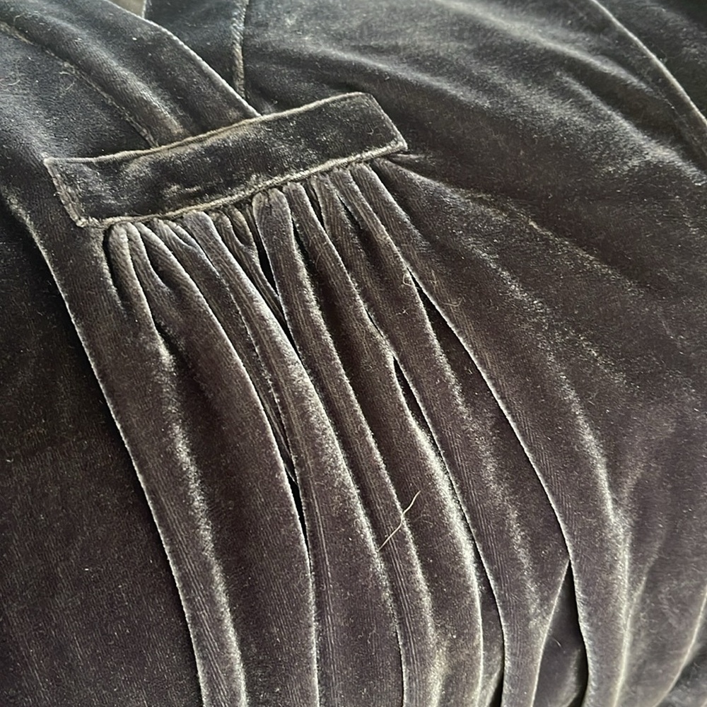 Indigo Soul Velvet V Notch Dress Blue NWT 2X Plus Size Baby Doll Style N… - Picture 10 of 10